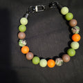 Camo and Orange Silicone Clasp Collar