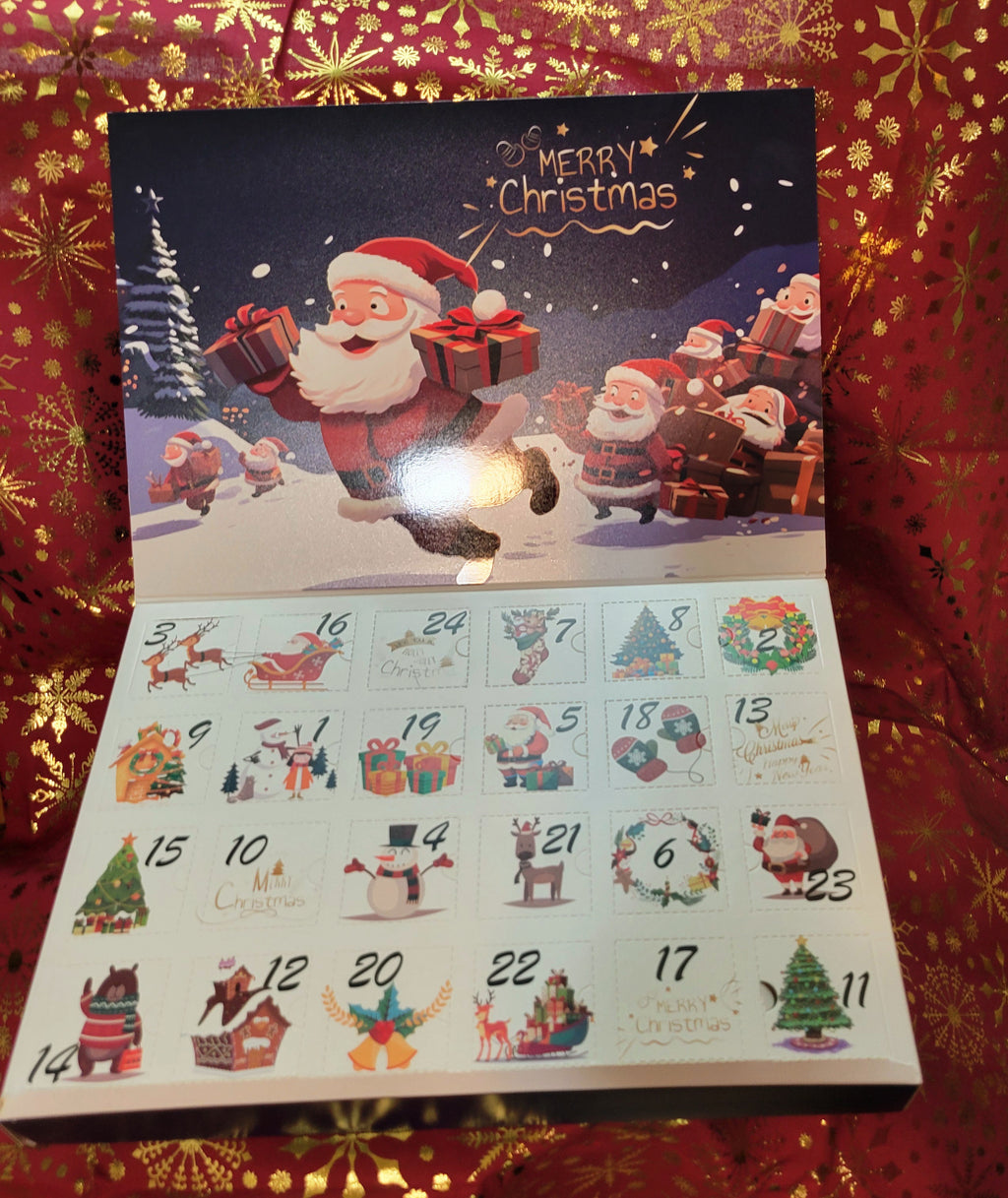 24 days of Christmas Advent Calendar Plain